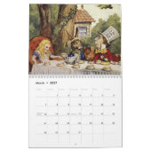 Alice im Wunderland 2020 Kalender (Mär 2027)