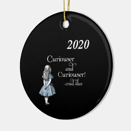 Alice im Wunderland 2020 Kuriouser Tree Ornament (Links)