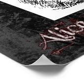 Alice im Wunderland 22 Poster (Ecke)
