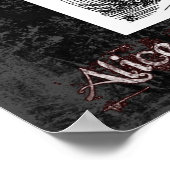 Alice im Wunderland 28 Poster (Ecke)