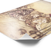 Alice im Wunderland #2 Fotodruck (Ecke)