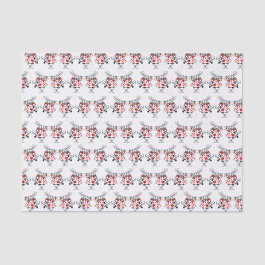 ALICE IM WUNDERLAND 2 SEIDENPAPIER (Vorderseite)