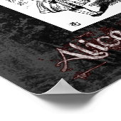 Alice im Wunderland 33 Poster (Ecke)