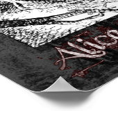 Alice im Wunderland 35 Poster (Ecke)