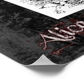 Alice im Wunderland 39 Poster (Ecke)