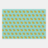 ALICE IM WUNDERLAND 3 GESCHENKPAPIER SET (Vorderseite 3)