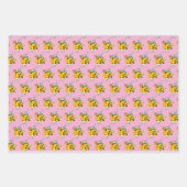 ALICE IM WUNDERLAND 3 GESCHENKPAPIER SET (Vorderseite 2)