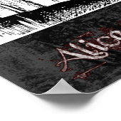 Alice im Wunderland 41 Poster (Ecke)