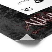 Alice im Wunderland 43 Poster (Ecke)