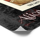 Alice im Wunderland 51 Poster (Ecke)