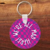 Alice im Wunderland - 5,7 cm Tastenring Schlüsselanhänger (Vorderseite)