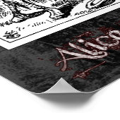 Alice im Wunderland 5 Poster (Ecke)