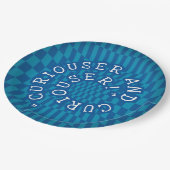 Alice im Wunderland - 9 Zoll-Papierplatte - Neugie Pappteller (Schrägansicht)