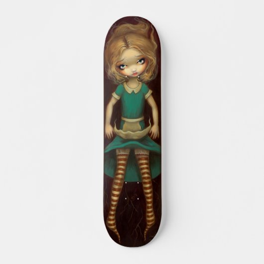 Alice im Wunderland: Absteigendes Skateboard (Vorne)