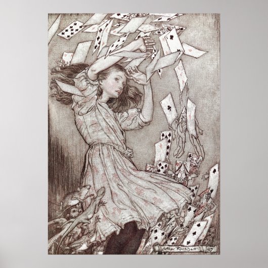 Alice im Wunderland Adventures Poster (Vorne)