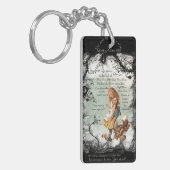 Alice im Wunderland Age Tees Green Black Schlüsselanhänger (Vorderseite links)