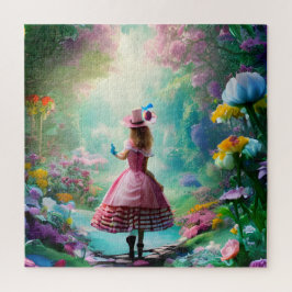 Alice im Wunderland AI generiert Jigsaw Puzzle