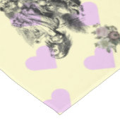 Alice im Wunderland - Alice im Wunderland Herz Tischdecke (Schrägansicht)