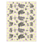 Alice im Wunderland - Alice im Wunderland Herz Tischdecke (Vorderseite)