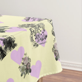 Alice im Wunderland - Alice im Wunderland Herz Tischdecke