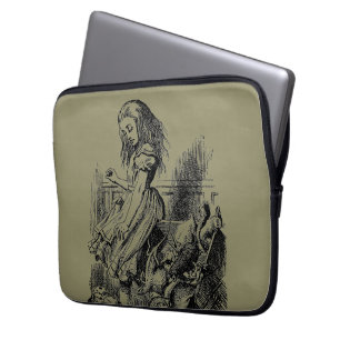 Alice im Wunderland - Alice im Wunderland khaki Laptopschutzhülle