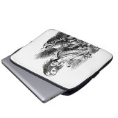 Alice im Wunderland - Alice im Wunderland Laptopschutzhülle (Vorne Knopf)