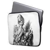 Alice im Wunderland - Alice im Wunderland Laptopschutzhülle (Vorderseite Links)