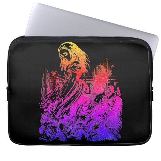 Alice im Wunderland - Alice im Wunderland Laptopschutzhülle (Vorderseite)