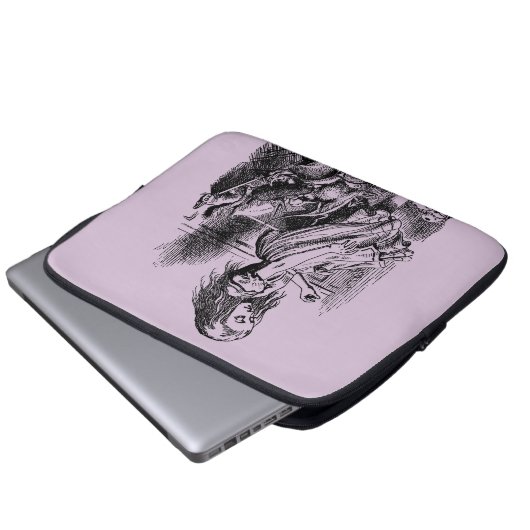 Alice im Wunderland - Alice im Wunderland Laptopschutzhülle (Vorne Knopf)