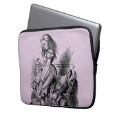 Alice im Wunderland - Alice im Wunderland Laptopschutzhülle (Vorderseite Links)