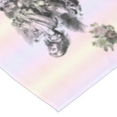 Alice im Wunderland - Alice im Wunderland pastel Tischdecke (Schrägansicht)