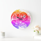 Alice im Wunderland - Alice in Wonderland - Cat Große Wanduhr (Zuhause)