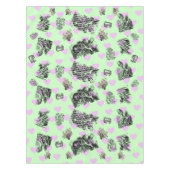 Alice im Wunderland – Alice in Wonderland Hearts Tischdecke (Vorderseite)