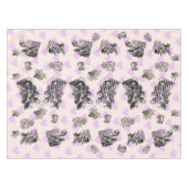 Alice im Wunderland – Alice in Wonderland Hearts Tischdecke (Vorderseite (Horizontal))