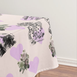 Alice im Wunderland – Alice in Wonderland Hearts Tischdecke