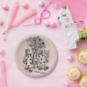 Alice im Wunderland – Alice in Wonderland Pappteller (Party)