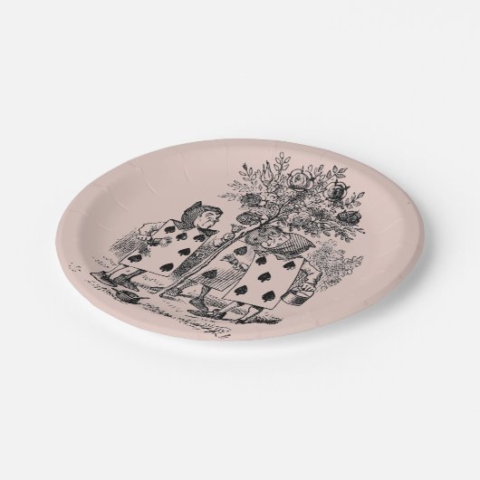 Alice im Wunderland – Alice in Wonderland Pappteller (Schrägansicht)