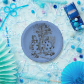 Alice im Wunderland – Alice in Wonderland Pappteller (Party)