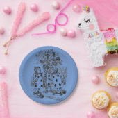 Alice im Wunderland – Alice in Wonderland Pappteller (Party)