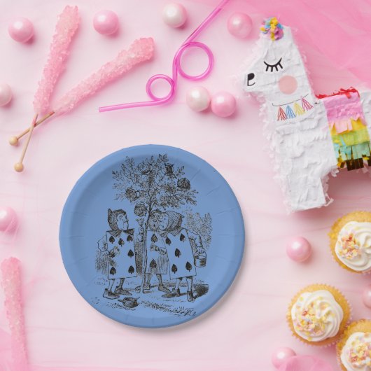 Alice im Wunderland – Alice in Wonderland Pappteller (Party)