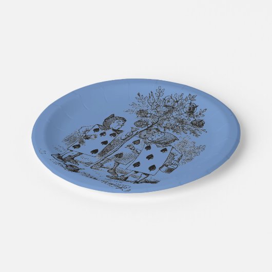 Alice im Wunderland – Alice in Wonderland Pappteller (Schrägansicht)