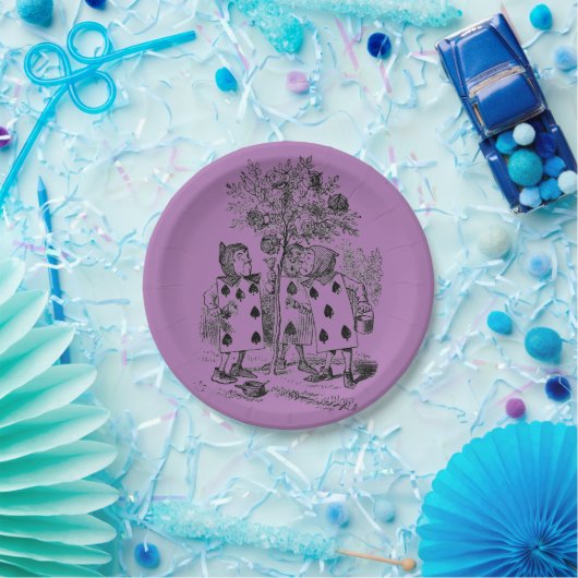 Alice im Wunderland – Alice in Wonderland Pappteller (Party)