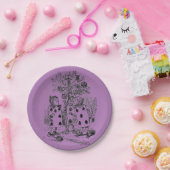 Alice im Wunderland – Alice in Wonderland Pappteller (Party)