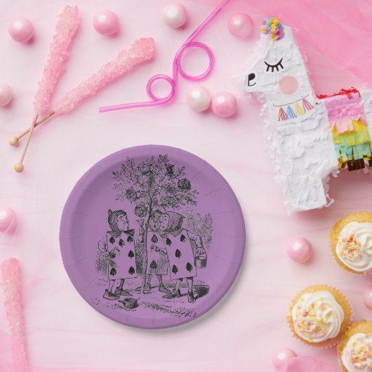 Alice im Wunderland – Alice in Wonderland Pappteller (Party)