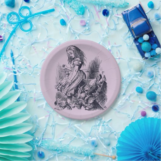 Alice im Wunderland – Alice in Wonderland Pappteller (Party)