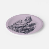 Alice im Wunderland – Alice in Wonderland Pappteller (Schrägansicht)