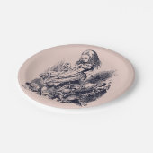 Alice im Wunderland – Alice in Wonderland Pappteller (Schrägansicht)