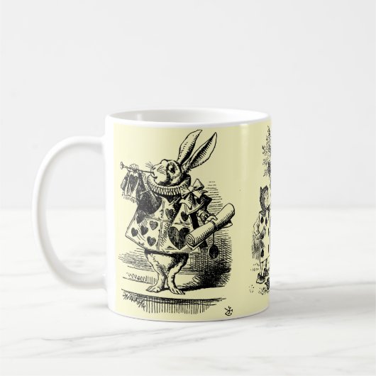 Alice im Wunderland – Alice in Wonderland pastel Kaffeetasse (Links)