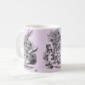 Alice im Wunderland – Alice in Wonderland pastel Kaffeetasse (Vorderseite Links)
