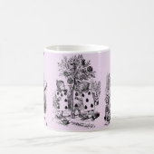 Alice im Wunderland – Alice in Wonderland pastel Kaffeetasse (Mittel)
